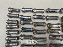 Lot Of 65, CNC Lathe Hardinge Nose Hex Collets Screw Machine Tools