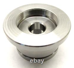 M75 x P2.0 THREADED DRAWTUBE ADAPTER FOR ATS A8-5C CNC LATHE COLLET CHUCK NOSE