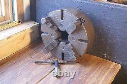 MACHINIST MILL LATHE TOOL Skinner 4 Jaw 12 Lathe Chuck No. 912 A Threaded