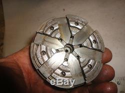 MACHINIST MILL NICE Wolf Jahn Germany 6 Jaw Jeweler Watch Maker Lathe Chuck