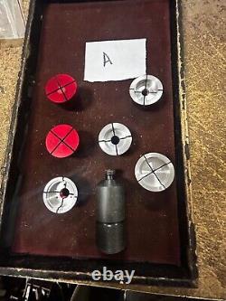 MACHINIST RndCb TOOL LATHE MILL Unusual Removable Head 5C Expanding Collets LtA