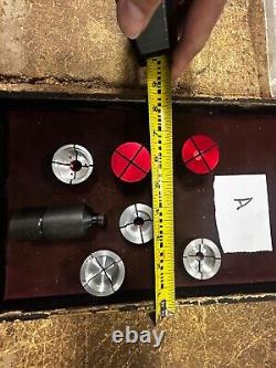 MACHINIST RndCb TOOL LATHE MILL Unusual Removable Head 5C Expanding Collets LtA