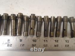 MACHINIST TOOLS LATHE MILL Milex Watchmaker Micro Collet Chuck with 25 Collets