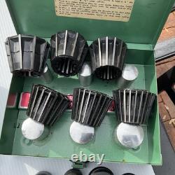 MINT (2) Sets Jacobs Rubber Flex Lathe Collets