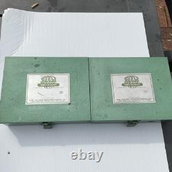 MINT (2) Sets Jacobs Rubber Flex Lathe Collets