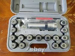 MK4-ER32-15Pcs Milling Lathe ER Collet Chuck Set 3 to 20mm Range Morse 4# Holder