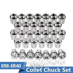 Metal Collet Spring Chuck Lathe Tool Holder CNC Engraving Milling Machine Parts