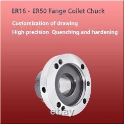 Metal Collets Chuck Flange Four Axis Fixture CNC Milling Lathe Machine Tools