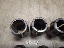 Metal Lathe Hall Mfg Co. Collets 15/16 Thru 1/4 Lot Of 11 Bore 1 Od 1.1