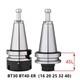 Metal Milling Collet Chuck Spindle Short Tool Holder CNC Mechanical Lathe Parts