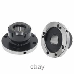 Mini Spindle Flange Four Axis Cartridge Collet Fixture Steel CNC Lathe Chuck