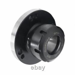Mini Spindle Flange Four Axis Cartridge Collet Fixture Steel CNC Lathe Chuck