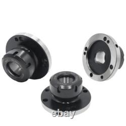 Mini Spindle Flange Four Axis Cartridge Collet Fixture Steel CNC Lathe Chuck
