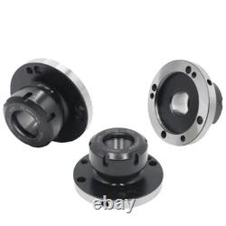Mini Spindle Flange Four Axis Cartridge Collet Fixture Steel CNC Lathe Chuck