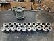 Monarch CBB Lathe Collet Closer Lever Nose with Complete Set of Collets