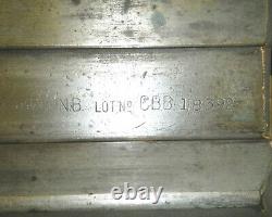 Monarch CBB Lathe Collet Closer Lever Nose with Complete Set of Collets