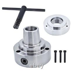 NEW 2-1/4 x 8 Thread Chuck 5C Collet Lathe Chuck Closer With Semi-finished Adp
