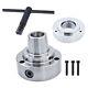NEW 5C Collet Lathe Chuck Closer With Semi-finished Adp. 2-1/4 x 8 Thread Chuck