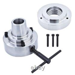 NEW 5C Collet Lathe Chuck Closer With Semi-finished Adp. 2-1/4 x 8 Thread Chuck