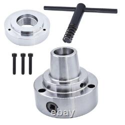 NEW 5C Collet Lathe Chuck Closer With Semi-finished Adp. 2-1/4 x 8 Thread Chuck