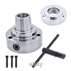 NEW 5C Collet Lathe Chuck Closer With Semi-finished Adp. 2-1/4 x 8 Thread Chuck