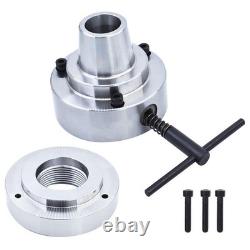 NEW 5C Collet Lathe Chuck Closer With Semi-finished Adp. 2-1/4 x 8 Thread Chuck
