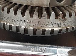 NEW Jacobs 96F-1 Flex Collet Lathe Chuck withKey, & Jacobs Rubber Flex Collet Sets