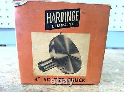 NEW OLD STOCK Hardinge 4 5C Step Chuck, Collet Lathe HLV-H DV-59 HSL TFB