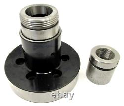 NICE! ATS 5C COLLET CHUCK CNC LATHE PULLBACK NOSEPIECE with 110mm MOUNT #110-5C