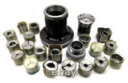 NICE! ATS S20 COLLET CHUCK CNC LATHE PULLBACK NOSEPIECE with A2-6 MOUNT #A6-S20H