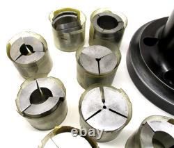 NICE! ATS S20 COLLET CHUCK CNC LATHE PULLBACK NOSEPIECE with A2-6 MOUNT #A6-S20H