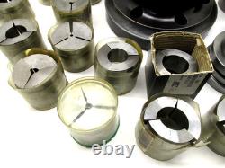 NICE! ATS S20 COLLET CHUCK CNC LATHE PULLBACK NOSEPIECE with A2-6 MOUNT #A6-S20H