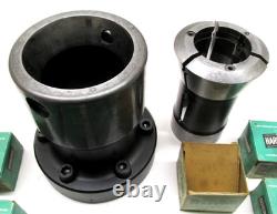 NICE! ATS S22 COLLET CHUCK CNC LATHE PULLBACK NOSEPIECE with A2-6 MOUNT #A6-S22