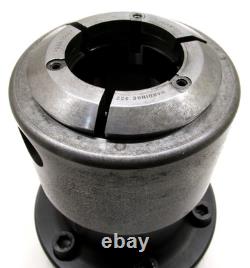 NICE! ATS S22 COLLET CHUCK CNC LATHE PULLBACK NOSEPIECE with A2-6 MOUNT #A6-S22