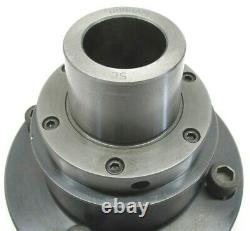 NICE! DUNHAM 5C COLLET CHUCK CNC LATHE NOSEPIECE with A2-6 MOUNT #DTC-5C-4T-A6