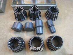 NICE! JACOBS USA 2 SETS J910 J920 RUBBER-FLEX LATHE COLLETS 1/16 to 1 3/8