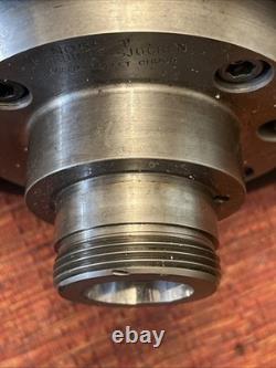 NICE RARE HARDINGE SJOGREN No. 5C T THREADED NOSE SPEED CHUCK LATHE