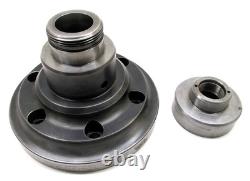 NICE! ROYAL 5C COLLET CHUCK CNC LATHE PULLBACK NOSEPIECE with A2-6 MOUNT #42080