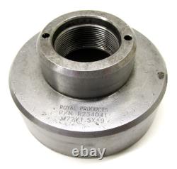 NICE! ROYAL 5C COLLET CHUCK CNC LATHE PULLBACK NOSEPIECE with A2-6 MOUNT #42080