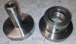 N. O. S. Porst Bros. C5 4 Inch Step Chuck Collet With Closer Hardinge Lathe