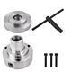 New 5C Collet Lathe Chuck Closer With Semi-finished Adapter 1-1/2 x 8 Thread