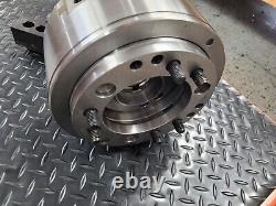 New Bison 8 lathe chuck 2405-200-52K, A2-6 spin adaptor, M60 P1.5