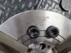 New Bison 8 lathe chuck 2405-200-52K, A2-6 spin adaptor, M60 P1.5