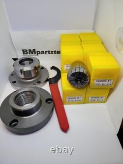 New ER40 Chuck & Collets with 1-3/4-8 adapter for Grizzly G0602 10 lathes
