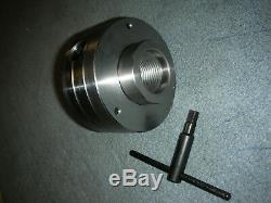 New Grizzly 10+11 Inch Lathe 5c Collet Chuck With 1 3/4-8 Backing Plate New