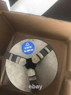 New Lathe 3-jaw chuck Tos Ex-yugoslavia czech made 80mm full set in grease