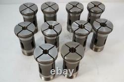 New Old Stock 10pc Metric Collet Set for Meuser Germany 250mm Lathe