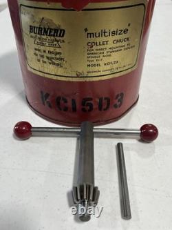 New Pratt Burnerd KC15 D3 Multisize Collet Chuck 1.5/38mm Capacity Lathe D1-3