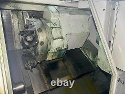 Okuma LB15II-M CNC Lathe, OSP7000L, Collet Chuck, 20 Swing, Live Tooling