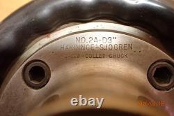 Older Hardinge Sjogren 2a-d3 2j Collet Speed Chuck For Metal Lathe D1-3 Mount